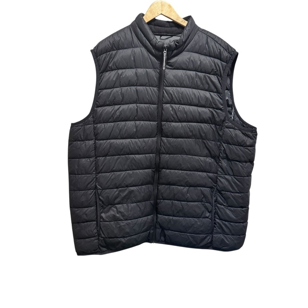Old Navy Narrow Channel Black Jack Packable Vest Size XXXL Tall
